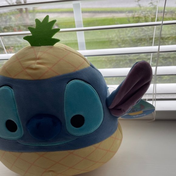 New Disney Squishmallows Pineapple Stitch 8" Squishmallow - Picture 6 of 9
